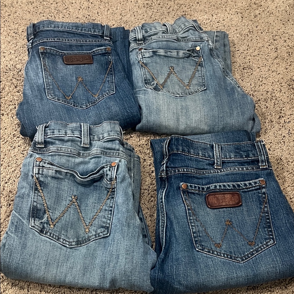 Wrangler Classic Blue Jeans bundle
